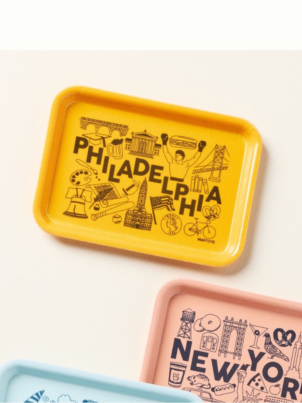 🔔Anthropologie Philadelphia Trinket Dish City Icon Pennsylvania New Novelty